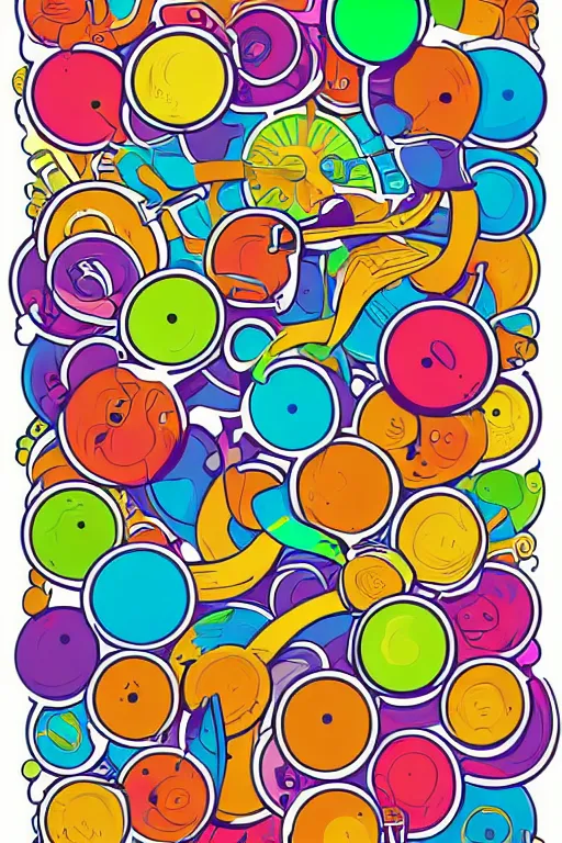 Image similar to art by brian miller, sticker, colorful, illustration, highly detailed, simple, smooth and clean vector curves, no jagged lines, vector art, smooth