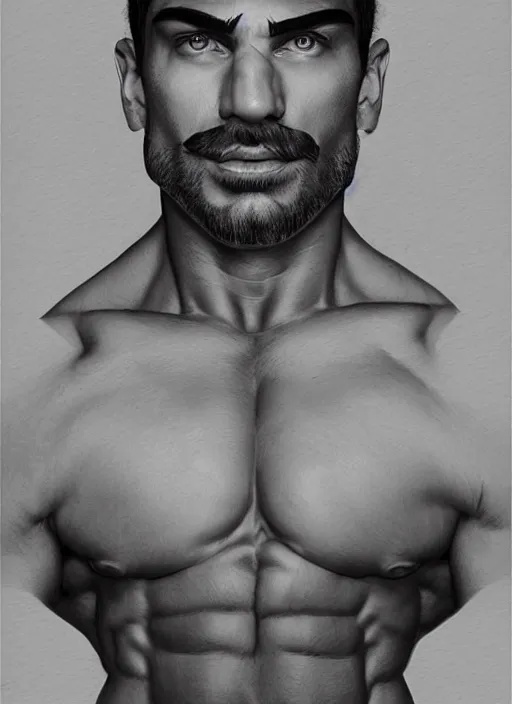 Photoshopping people faces on gigachad bodies by Rispoz