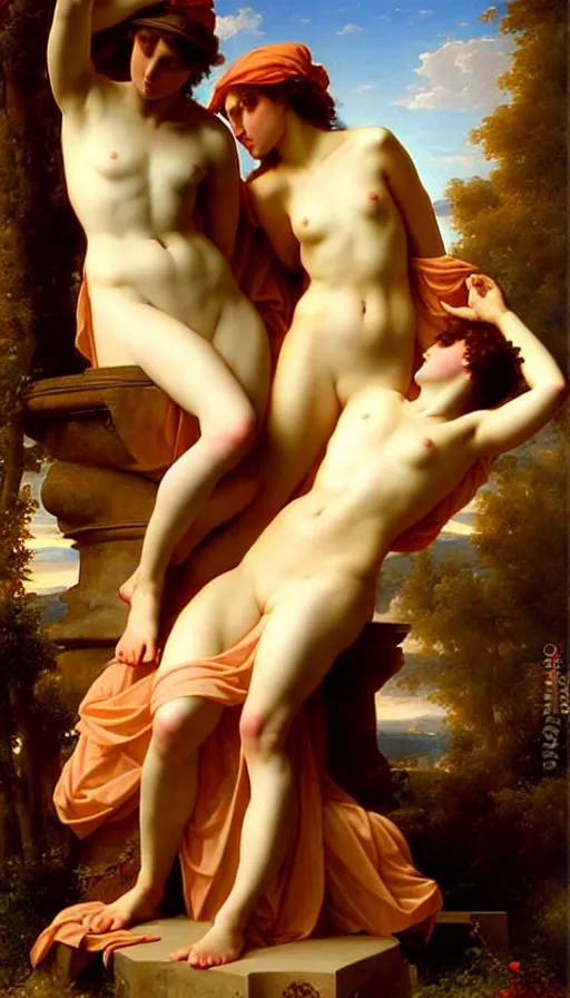 Image similar to the two complementary forces that make up all aspects and phenomena of life, by Guillaume Seignac