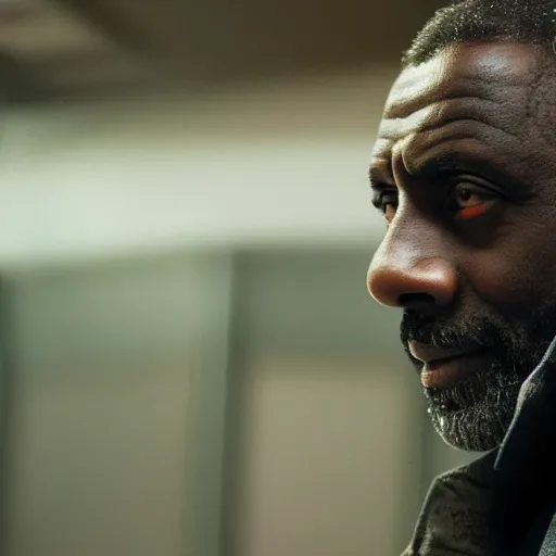 Image similar to doctor who played by Idris Elba, cinematic photo