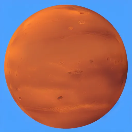 Prompt: vector art of mars surface