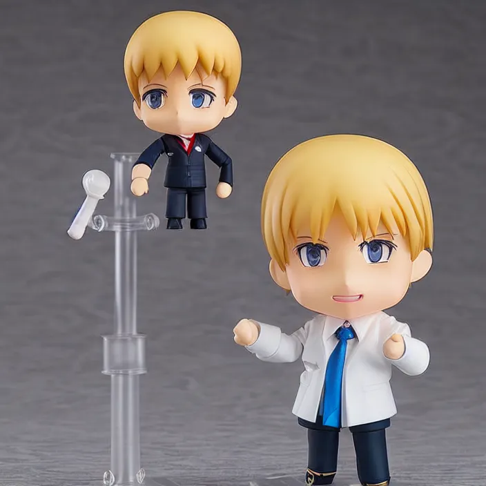 Image similar to Donald Trump, An anime Nendoroid of Donald Trump, figurine, detailed product photo