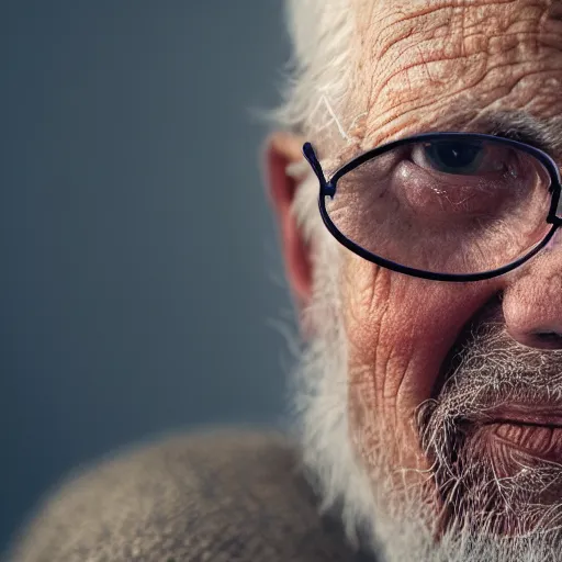 Prompt: closeup portrait of an old man , depth of field, zeiss lens, detailed, symmetrical, centered, fashion photoshoot, by Annie Leibovitz and Steve McCurry, David Lazar, Jimmy Nelsson, Breathtaking, 8k resolution, extremely detailed, beautiful, establishing shot, artistic, hyperrealistic, beautiful face, octane render