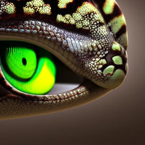 Image similar to a gecko looking into the camera, photorealistic, artstation, cinematic lighting 4k