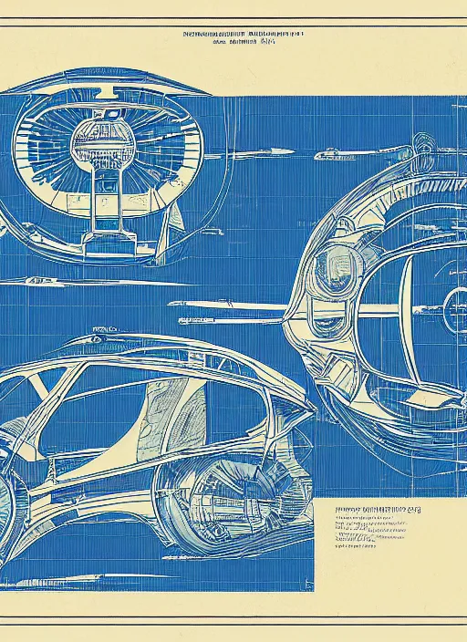 Prompt: pacific rim drift cross - section blueprints by thomas hubert. in the style of a 1 9 0 3 patent design diagram
