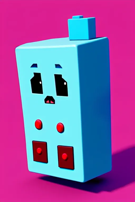 Image similar to A beautiful 3D BMO from adventure time, Cal-Arts, hyper realistic, very realistic, unreal engine 4k