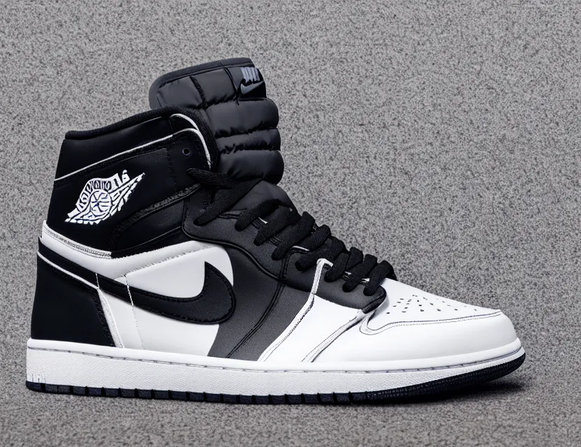 Image similar to a press photograph of nike jordan 1 chicago, size 1 0, white background