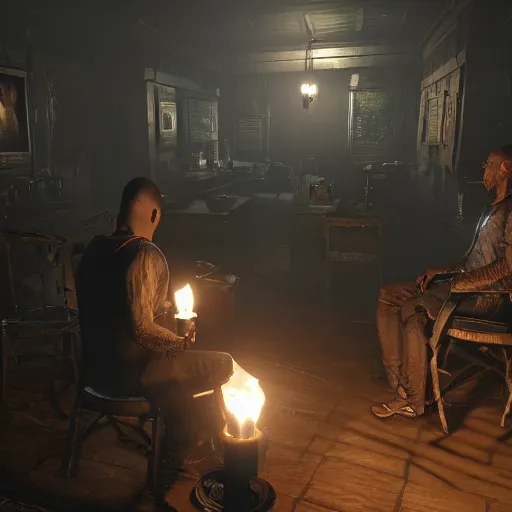 Image similar to In-game screenshot of No One's Ever Really Gone, the next game in The Dark Pictures Anthology series