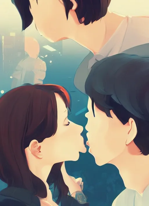 kiss anime on Behance