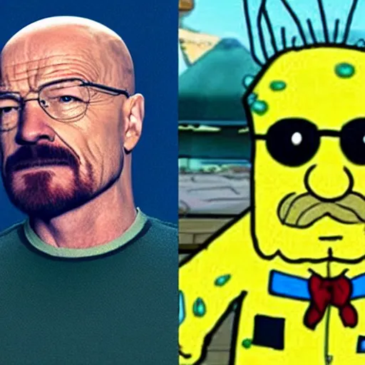 walter white in spongebob | Stable Diffusion | OpenArt