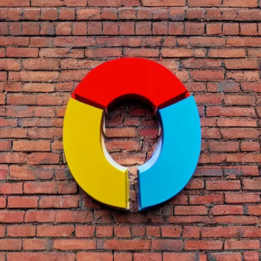 Image similar to letter g, capital g, g, circular shape, segmented with different colors