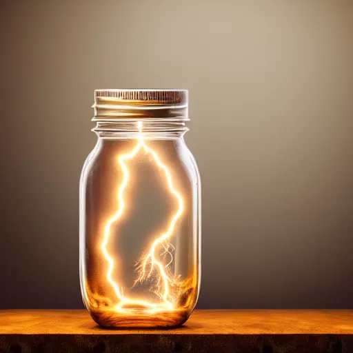 lightning in a jar,photorealistic,studi photo,studio | Stable Diffusion ...