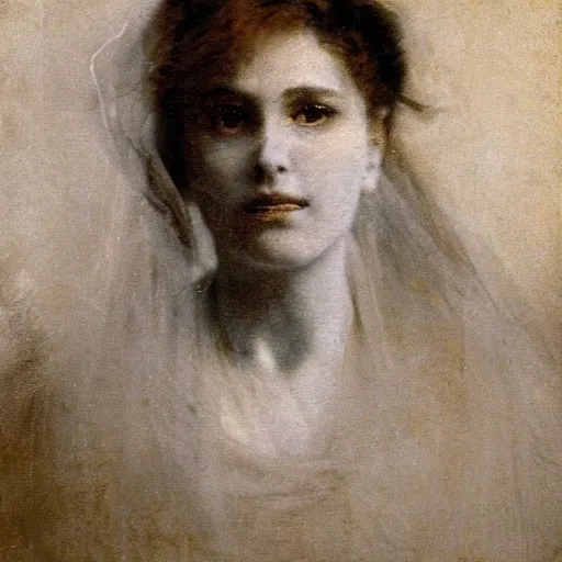 Image similar to ghost by alfred stevens