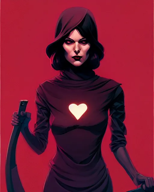 Image similar to rafael albuquerque comic art, peter mohrbacher, phil noto, artgerm, pretty mary elizabeth winstead witch, black dress, symmetrical eyes, long blonde hair