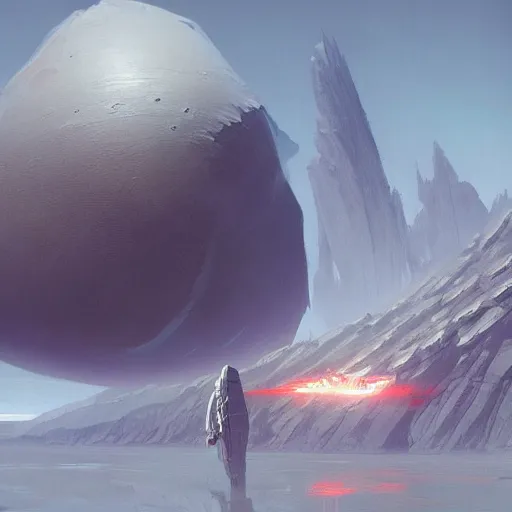 gigantic creature on surface of venus, sparth style, | Stable Diffusion ...