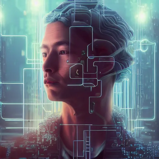 Prompt: hyperrealistic portrait of time machine designed by Nikola tesla, full body portrait, well lit, intricate abstract. cyberpunk, intricate artwork, by Tooth Wu, wlop, beeple. octane render,in the style of Jin Kagetsu, James Jean and wlop, highly detailed, sharp focus, intricate concept art, digital painting, ambient lighting, 4k, artstation