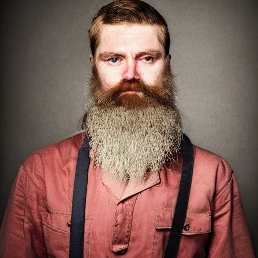 Image similar to ned kelly, award winning portrait photography in rich colors, studio lighting