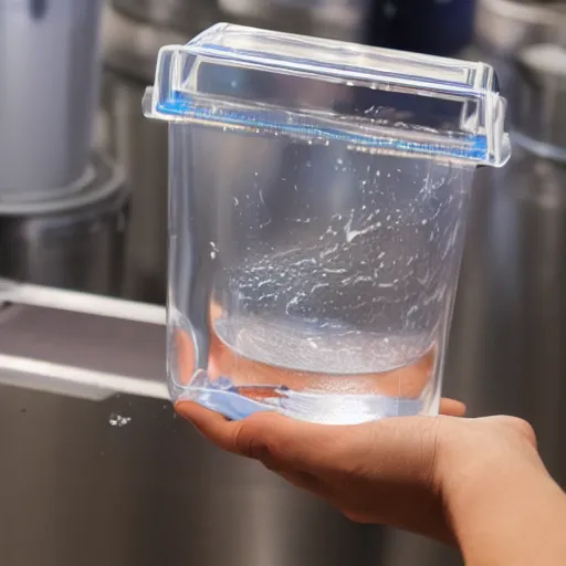 Prompt: pouring a 4d liquid into a 4d container