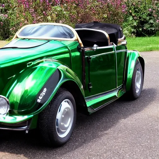 Prompt: shiny green rose chafer style pf cooper, colin campbell gogos, basil painted style