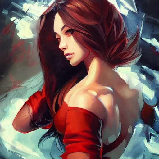 Image similar to a beautiful painting representative of the art style of artgerm and wlop and michael bay