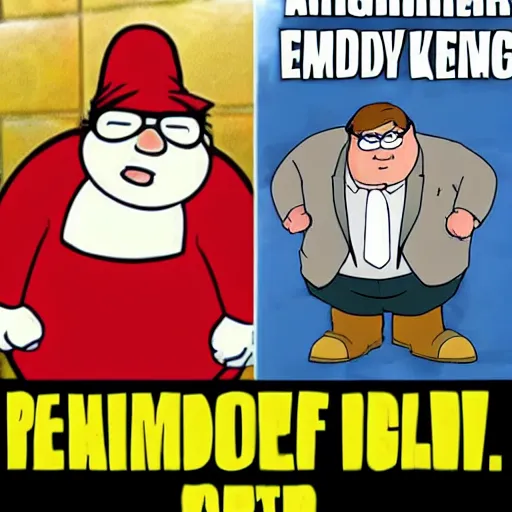 Image similar to big Chungus as Peter Griffin