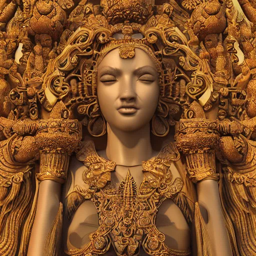 Prompt: goddess, ornate, intricate, detailed, octane, 8 k