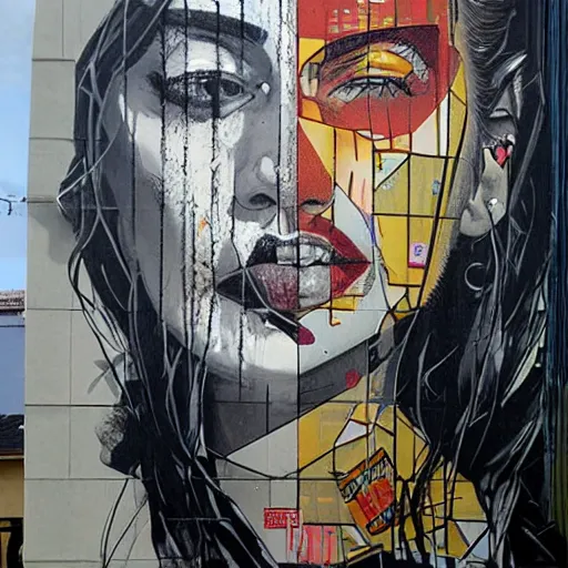 Prompt: La cage et le mur du son, by Sandra Chevrier