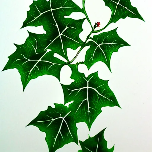 Image similar to ivy by xu wei, ink