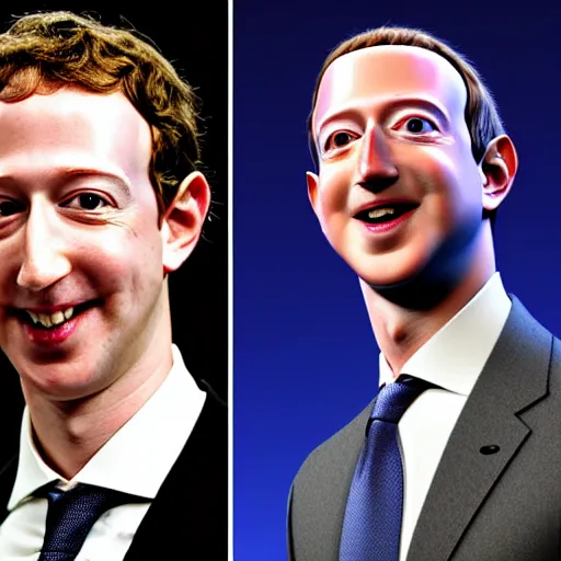 Prompt: The love child of Jeff Bezos and Mark Zuckerberg