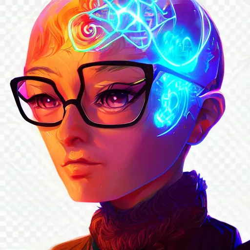 Image similar to skill magic deepdream radiating a glowing aura stuff loot legends stylized digital illustration video game icon artstation lois van baarle, ilya kuvshinov, rossdraws,