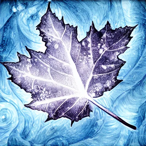 Image similar to icy soloist animation digitalart communion reflections leaf