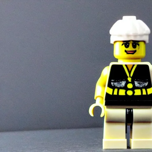 Image similar to Zelenskiy as a LEGO minifigure