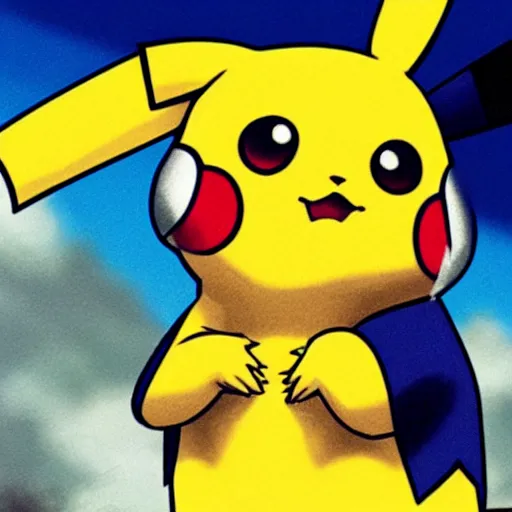 Prompt: if Pikachu were a real animal