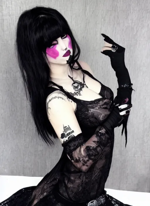 Image similar to goth girlfriend