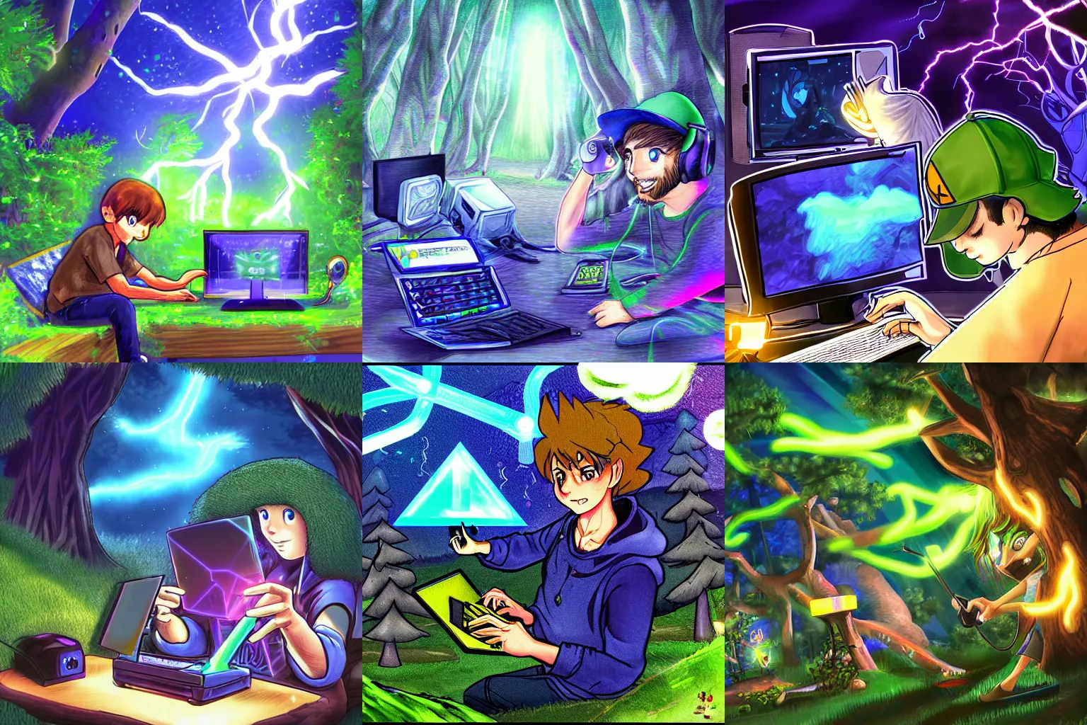 a professional digital art of vinny vinesauce Stable Diffusion OpenArt