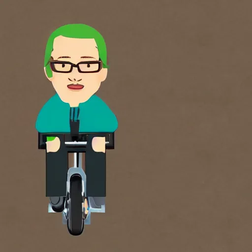 Image similar to Walter junior from breaking bad as a happy wheels character, 8k, photorealistic