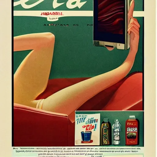 Image similar to vintage ads from apple