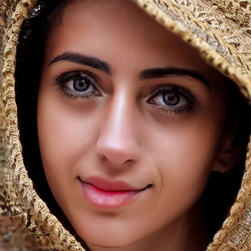 Image similar to close up of a beautiful Portuguese woman, detailed, 8k