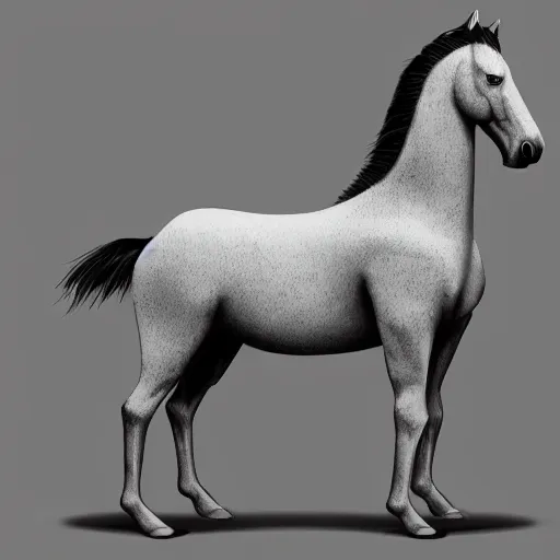 Image similar to concept art of hybrid human and horse wearing coat, anthropomorphic horse wearing a coat and standing on two legs like human, digital art, photo realistic, highly detailed