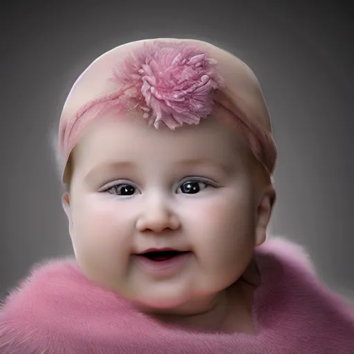Prompt: cute baby, photorealism