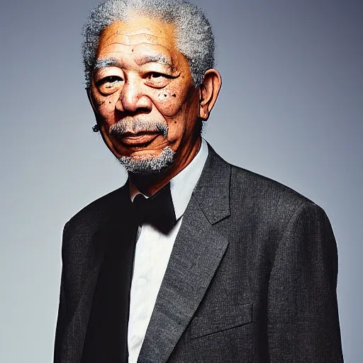 Image similar to asian morgan freeman, photo