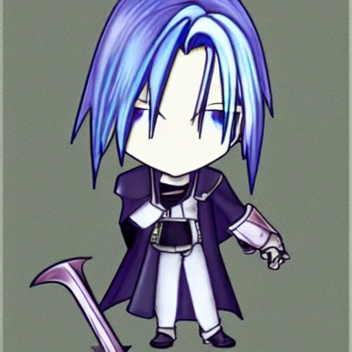 Image similar to sephiroth chibi