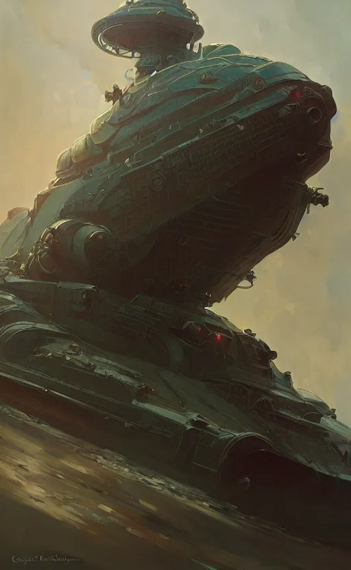 Prompt: a portrait of a hideous monstrosity of a fat tank blob, concept art, deep focus, intricate, highly detailed, digital painting, artstation, matte, sharp focus, illustration, art by greg rutkowski and alphonse mucha