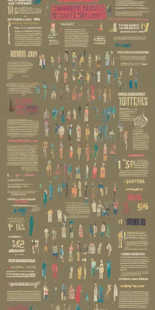 Image similar to how to communicate with aggressive customers, pastel infographic by Wes Anderson