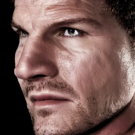 Image similar to David Boreanaz as chris refield in resident evil, 4k, high detail, high-resolution photograph, professional photography