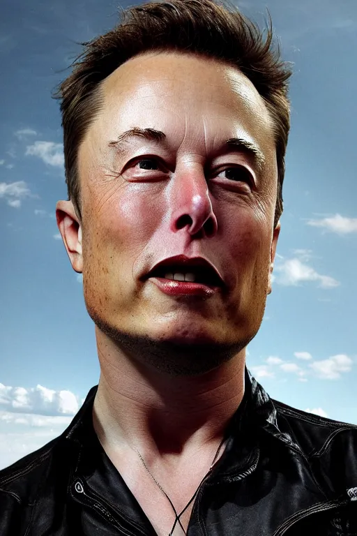 Prompt: Elon Musk as a greek god