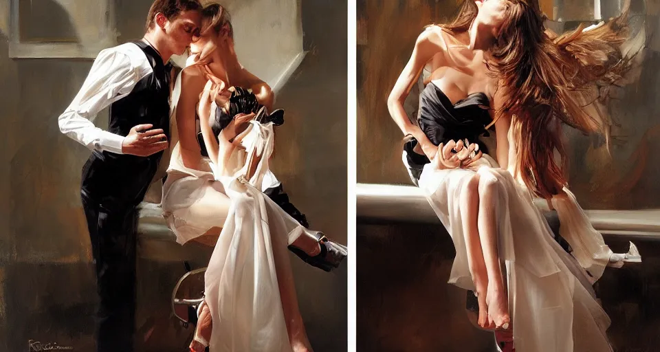 Image similar to the two complementary forces that make up all aspects and phenomena of life, by Rob Hefferan