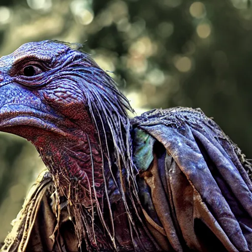 Image similar to portrait of a skeksis