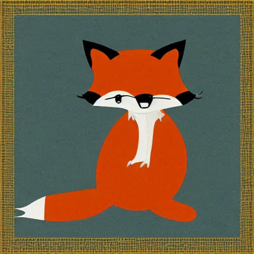 Prompt: fox animal doing kung fu, award winning illustration