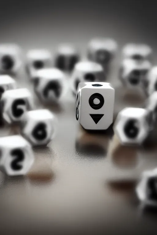Image similar to closeup photographyof a mutated and futuristic Twenty sided dice, bokeh, sharp focus, intricate, highly detailed, 8k, cinematic, sharp focus